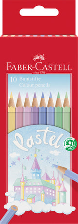 Farveblyant Faber Castel Pastel 10 Ass Slot