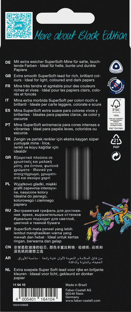 Farveblyant black edition Faber-Castell
