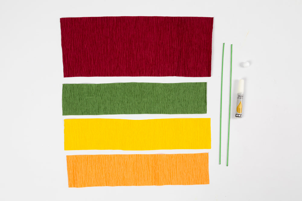 Crepepapir Mini DIY Kit Valmuer