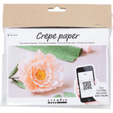 Crepepapir Mini DIY Kit Pæon