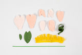 Crepepapir Mini DIY Kit Pæon