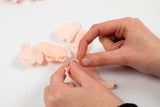 Crepepapir Mini DIY Kit Pæon