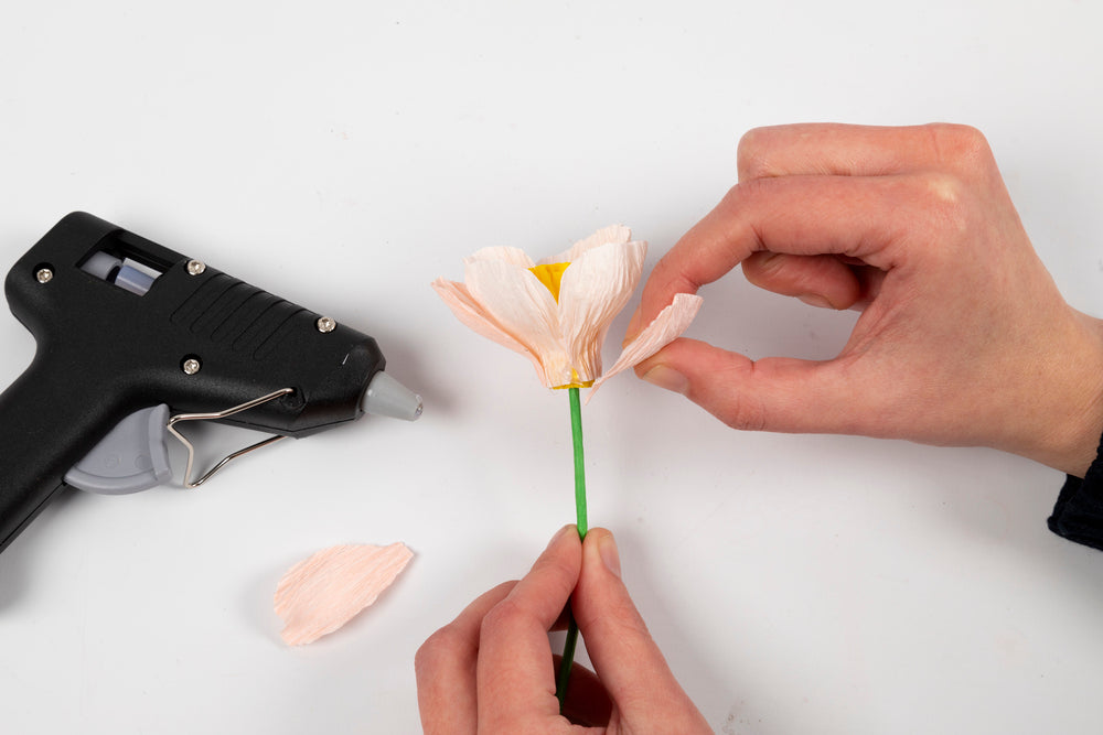 Crepepapir Mini DIY Kit Pæon