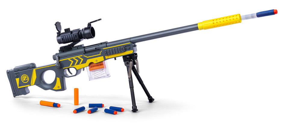 Sniper med kikkertsigte