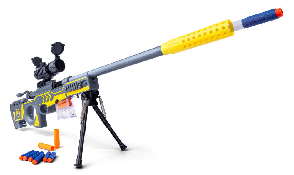Sniper med kikkertsigte