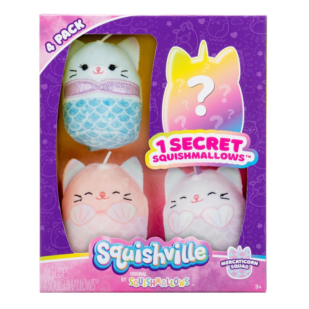 Squishville 4-Pak asst