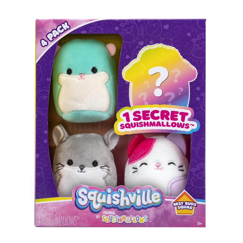 Squishville 4-Pak asst