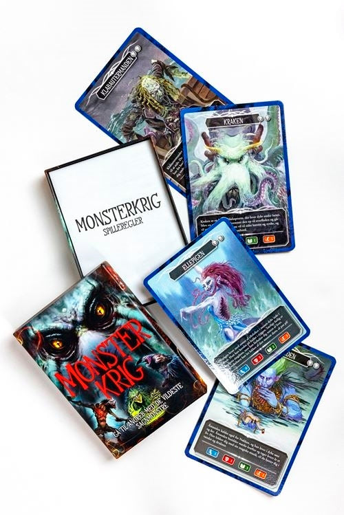 Monsterkrig - kortspil