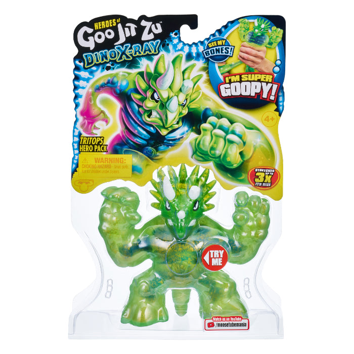 Goo Jit Zu Dino Xray Single Pack Tritops