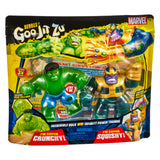 Goo Jit Zu Marvel Vs Pack Thanos Vs Hulk