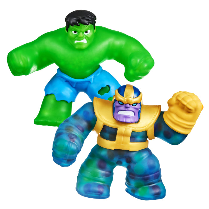 Goo Jit Zu Marvel Vs Pack Thanos Vs Hulk