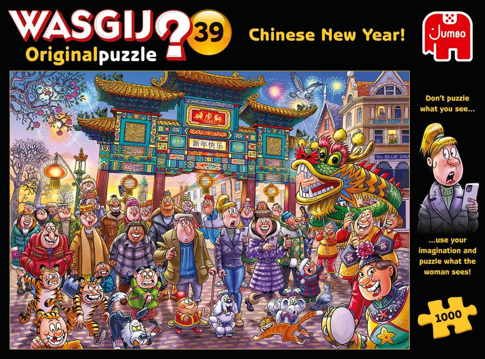 Wasgij Original 39 Chinese New Year! 1000 brikker