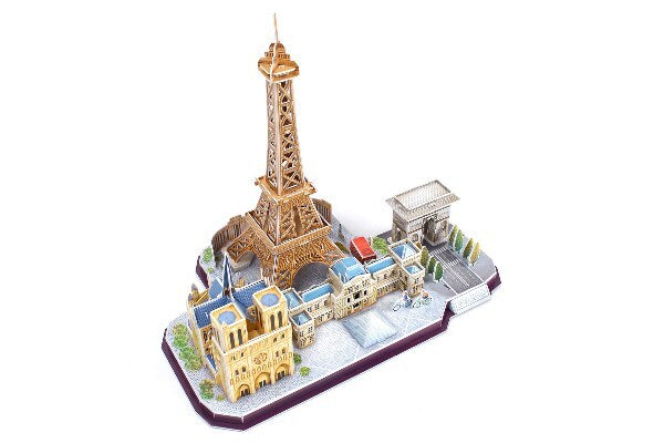 3D Puslespil Paris Skyline