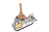 3D Puslespil Paris Skyline