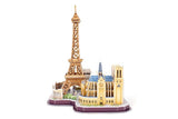 3D Puslespil Paris Skyline