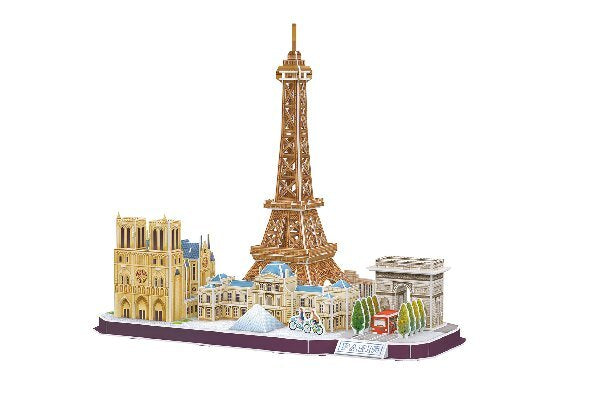 3D Puslespil Paris Skyline