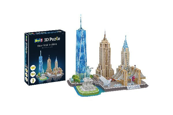 3D Puslespil New York Skyline