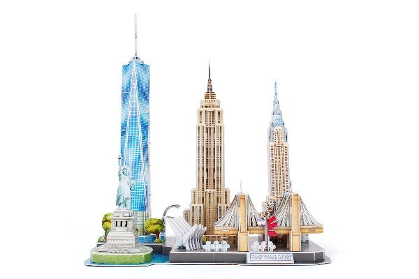 3D Puslespil New York Skyline