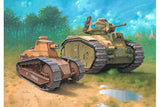 Char B,1 bis & Renault FT,17