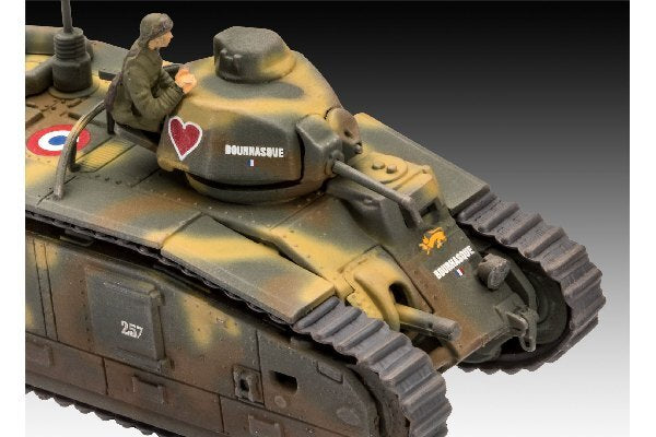 Char B,1 bis & Renault FT,17