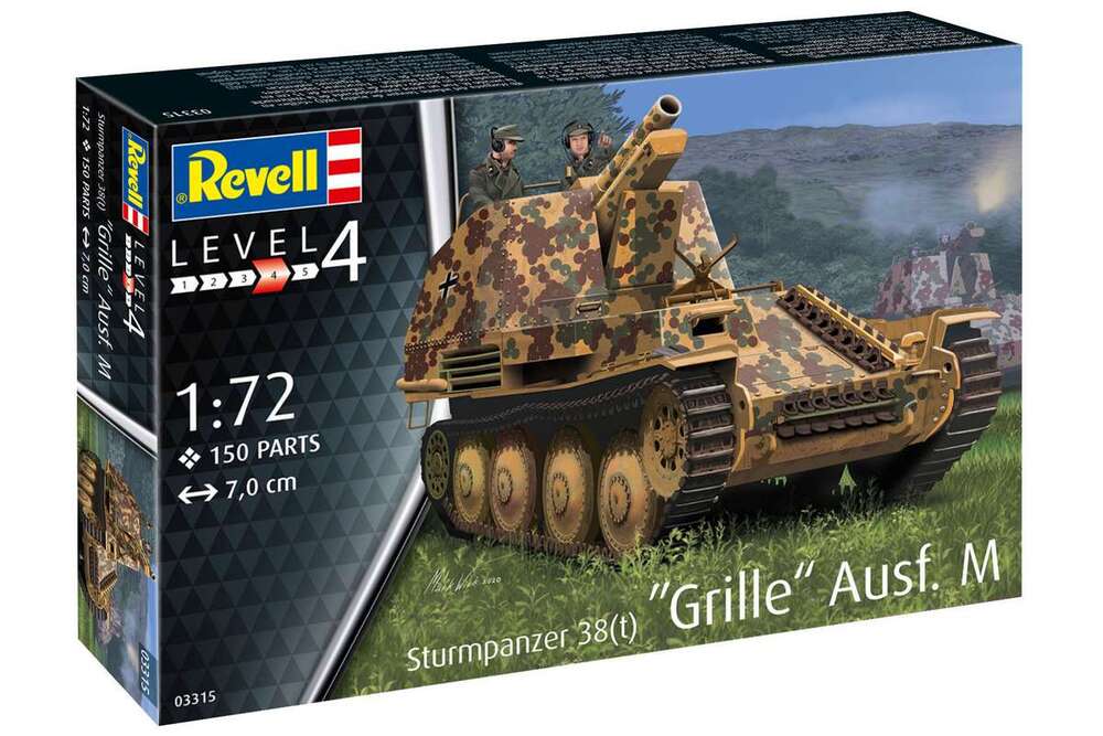 1:72 Sturmpanzer 38(t) Grille Ausf. M