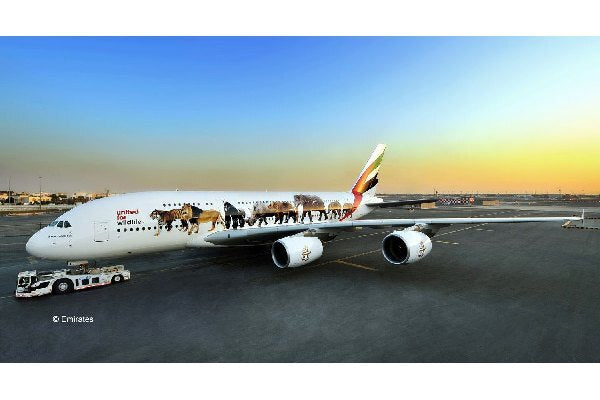 Airbus A380-800 Emirates Wild L