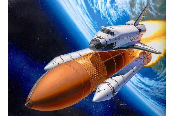 Space Shuttle Discovery Booster