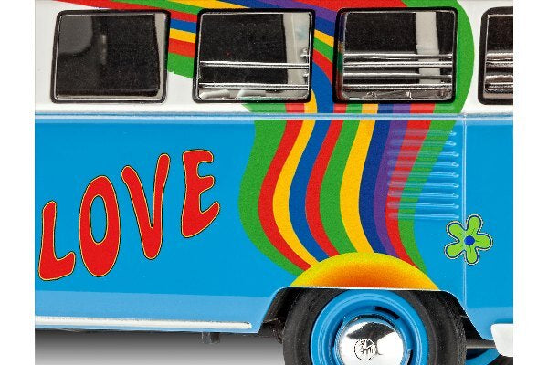 VW T1 Samba Bus Flower Power