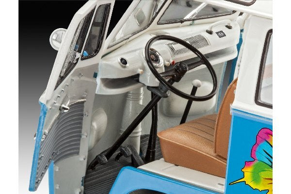 VW T1 Samba Bus Flower Power