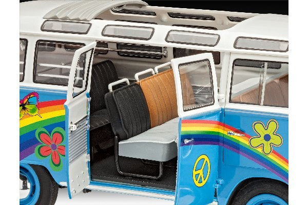 VW T1 Samba Bus Flower Power