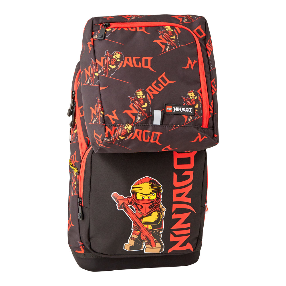 Skoletaske LEGO Optimo Plus Ninjago rød 3 dele