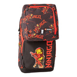 Skoletaske LEGO Optimo Plus Ninjago rød 3 dele