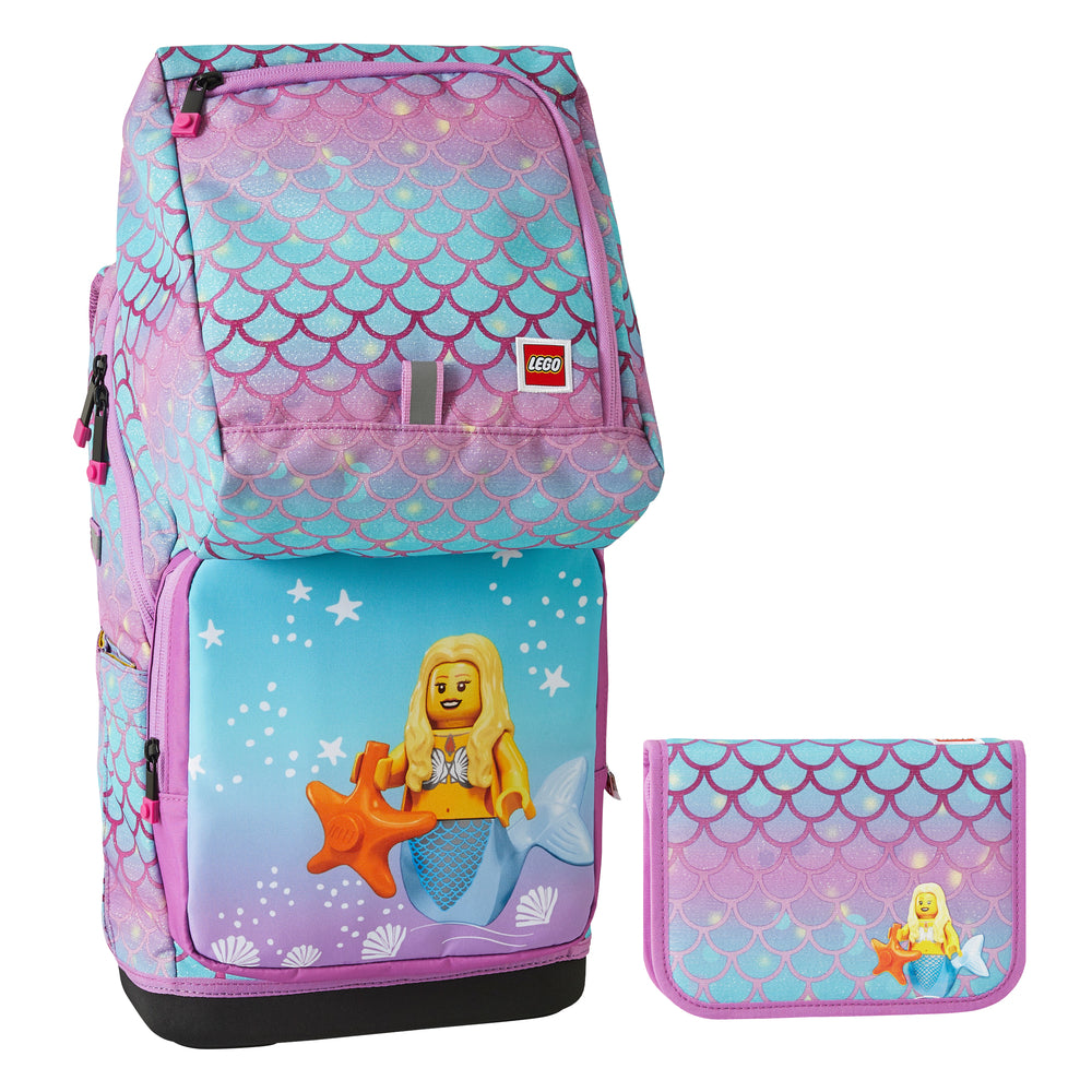 Skoletaske LEGO Optimo Plus MERMAID 3 dele
