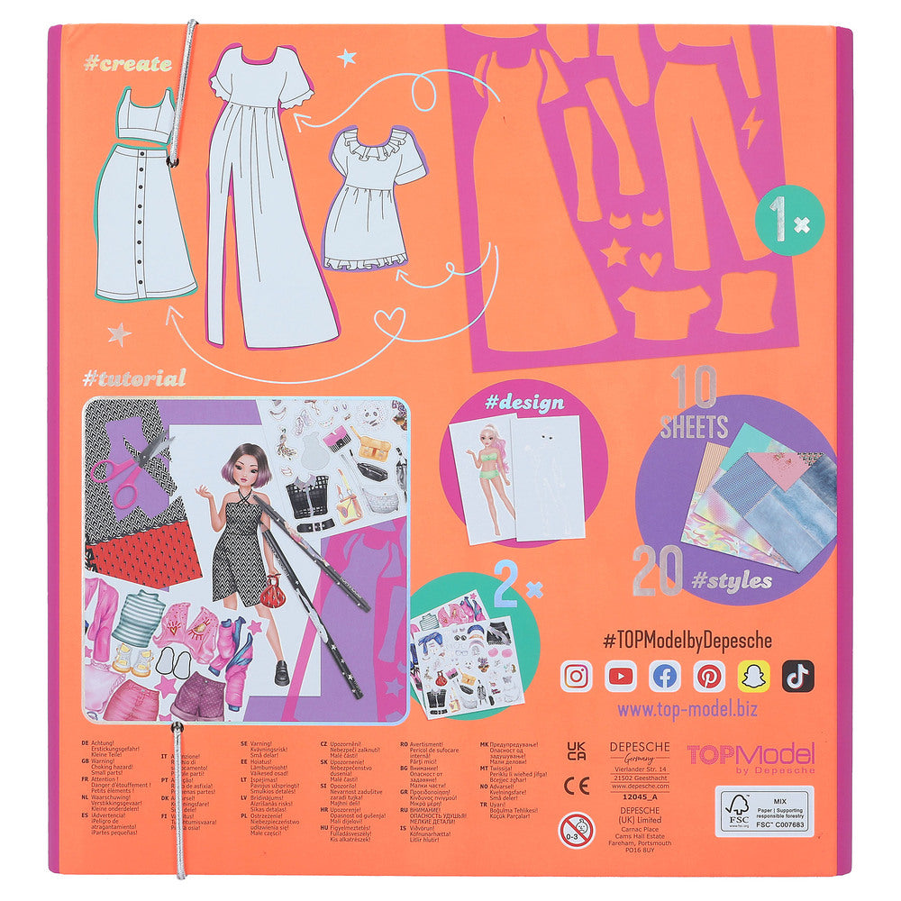 TOPMODEL Design Studio mappe