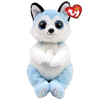 Ty Beanie Bellies Thunder blå husky 20 cm