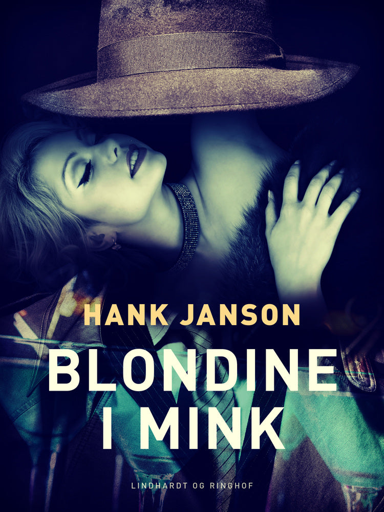 Blondine i mink