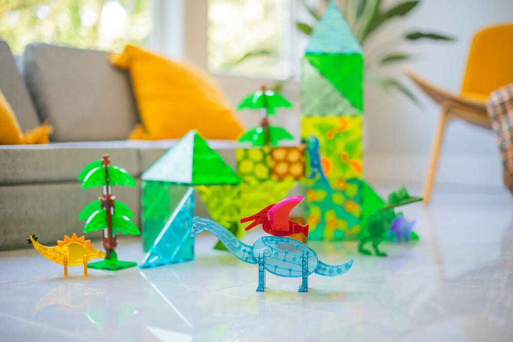 Magna Tiles Dino World XL sæt 50 stk