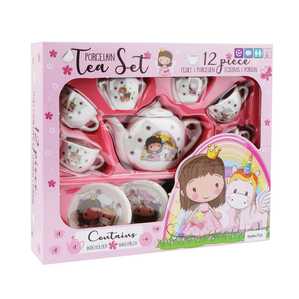 Lillie & Ellie - Porcelæn Tesæt - 12 dele