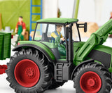 schleich Traktor med anhænger