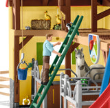 schleich Hestestald