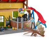 schleich Hestestald