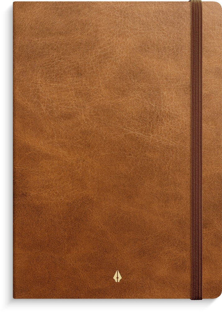 Notesbog Deluxe A5 Brown