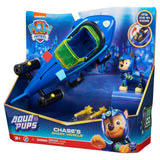 Paw Patrol Aqua Themed Vehicles - Chase