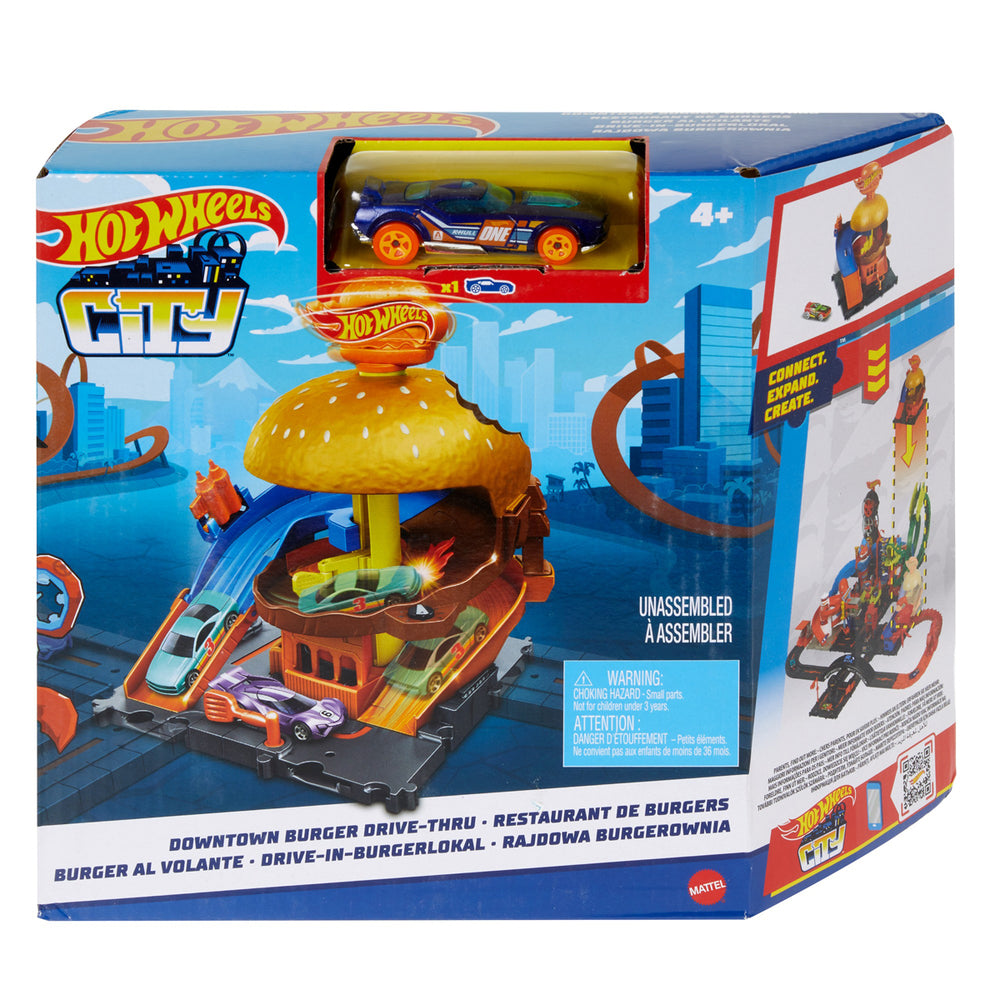 Hot Wheels City Downtown Playset ass