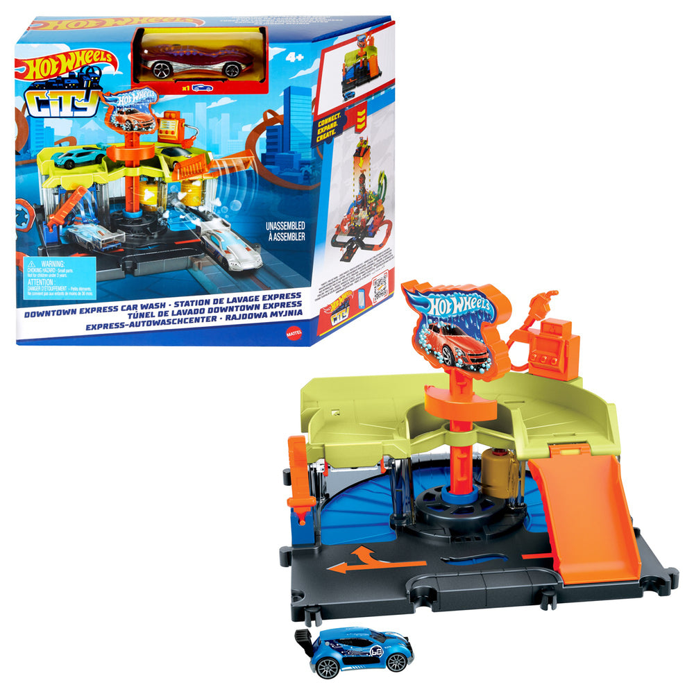 Hot Wheels City Downtown Playset ass