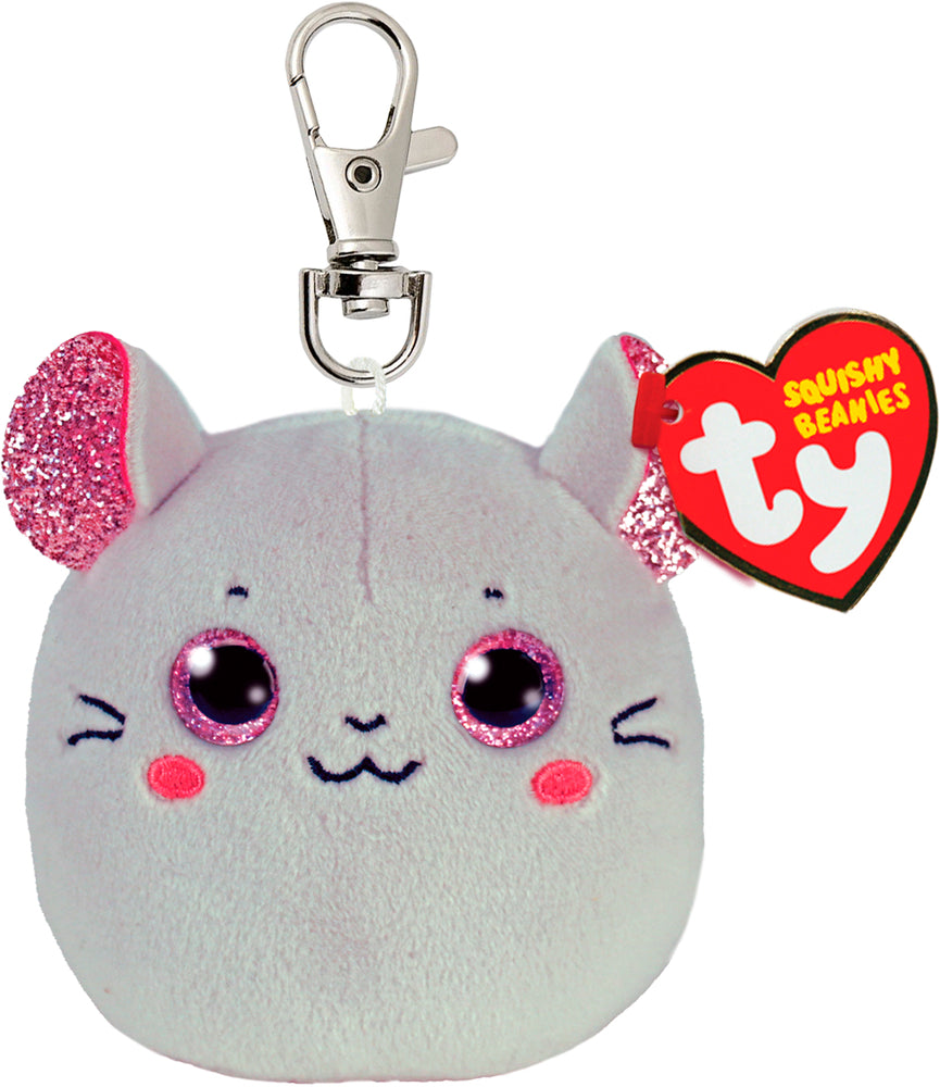 Ty Squishy Beanies Catnip nøglering