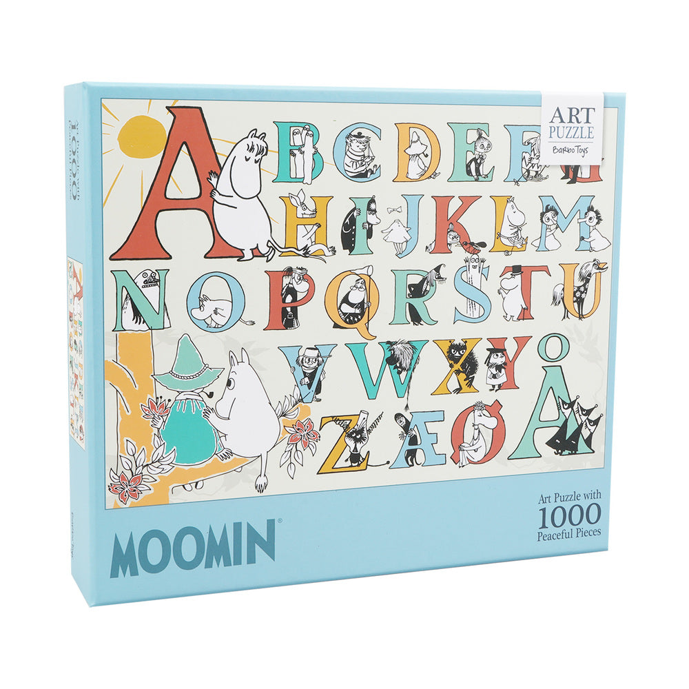 Mumitroldene Art Puslespil - 1000 brikker - ABC