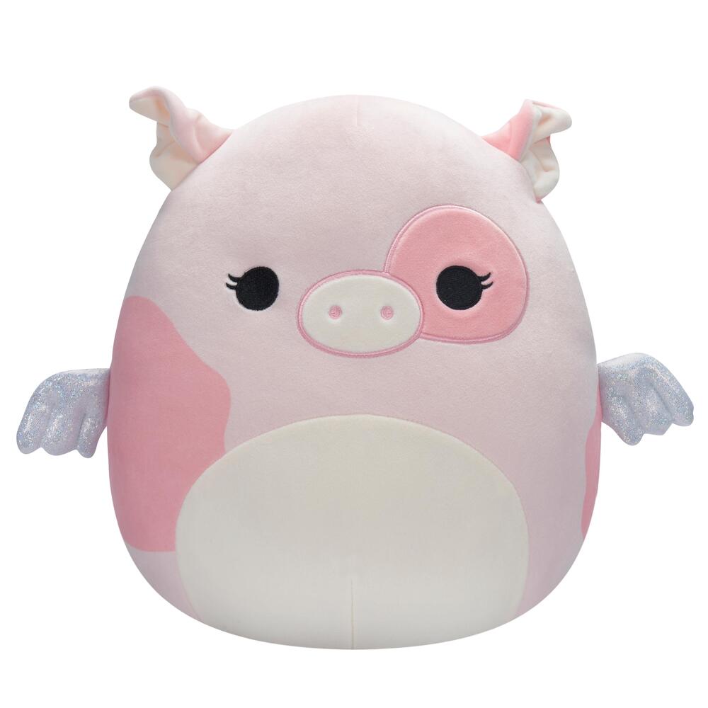 Squishmallows 30 cm Pinkprikket Gris