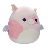 Squishmallows 30 cm Pinkprikket Gris
