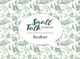 Small Talk - Big Questions BORDKORT